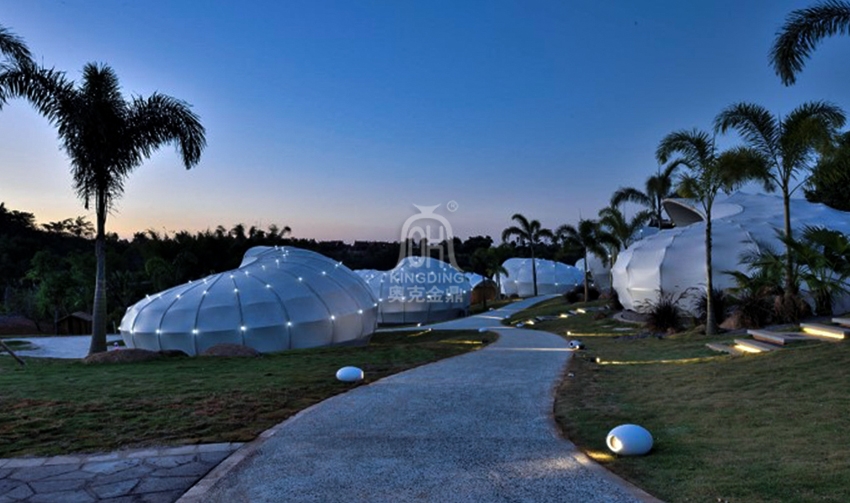 海螺群”云南可見澤棲帳篷藝術酒店